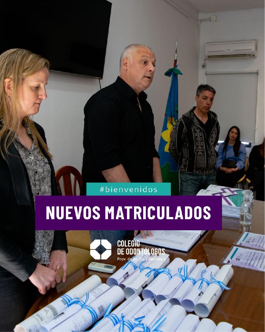 NUEVOS MATRICULADOS