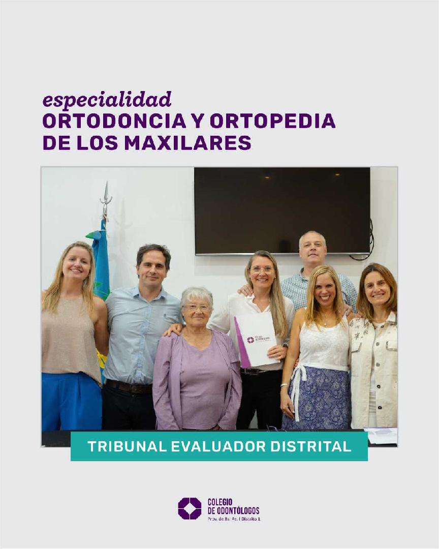 ESPECILAIDAD: ORTODONCIA Y ORTOPEDIA DE LOS MAXILARES