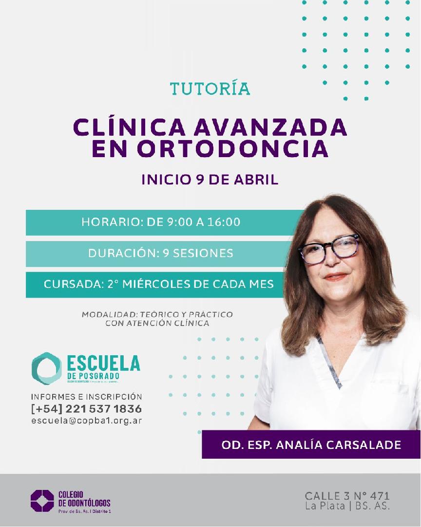 CLÍNICA AVANZADA EN ORTODONCIA
