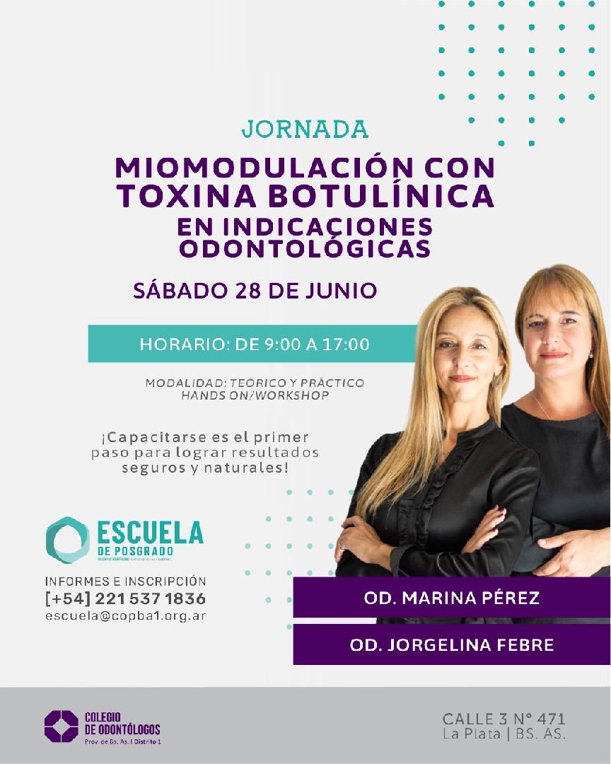 MIOMODULACIÓN CON TOXINA BOTULÍNICA EN INDICACIONES ODONTOLÓGICAS