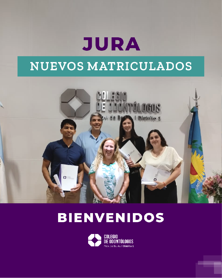 ¡FELICITACIONES Y BIENVENIDOS A COPBA1!