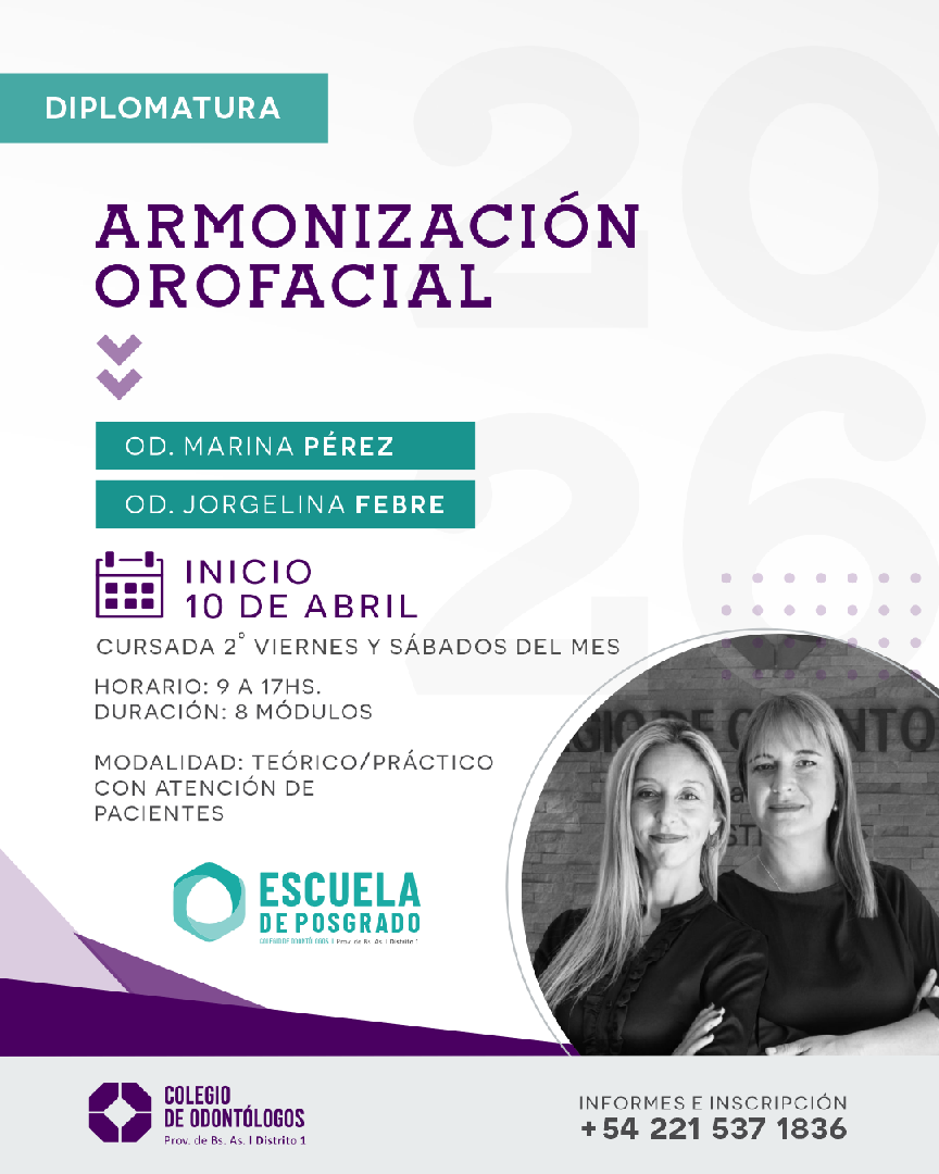 DIPLOMATURA EN ARMONIZACIÓN OROFACIAL