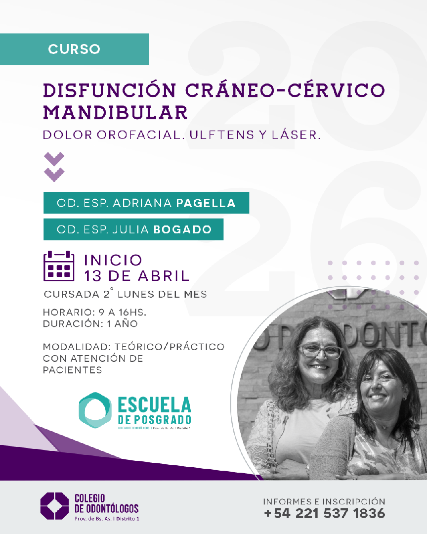 DISFUNCIÓN CRÁNEO-CÉRVICO MANDIBULAR. DOLOR OROFACIAL. ULFTENS Y LÁSER.