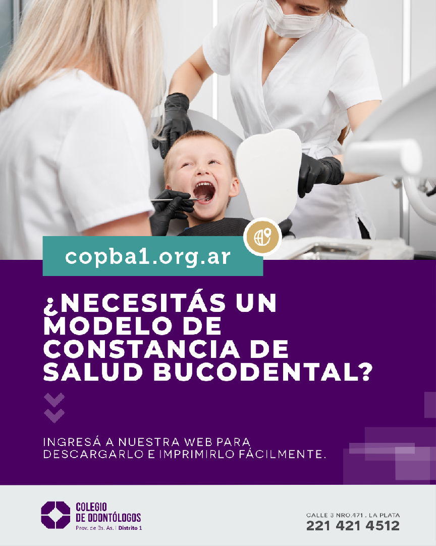 ¿NECESITÁS UN MODELO DE CONSTANCIA DE SALUD BUCODENTAL?