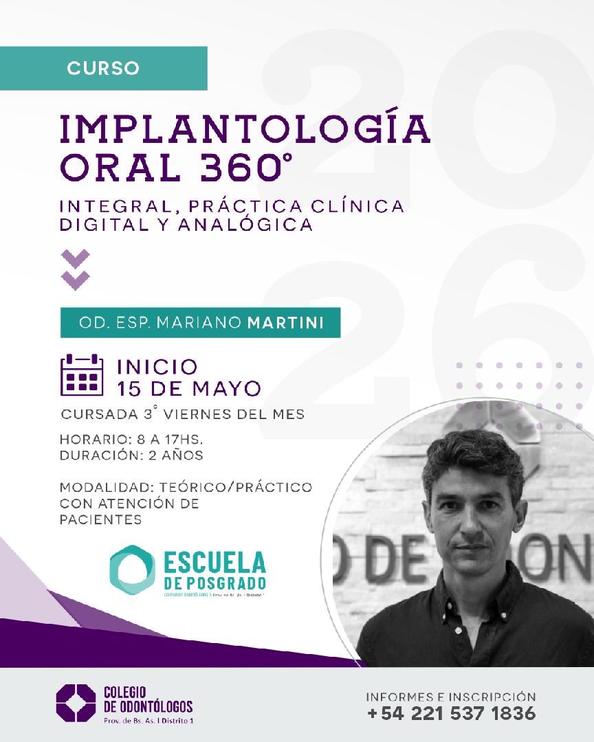 IMPLANTOLOGÍA ORAL 360°