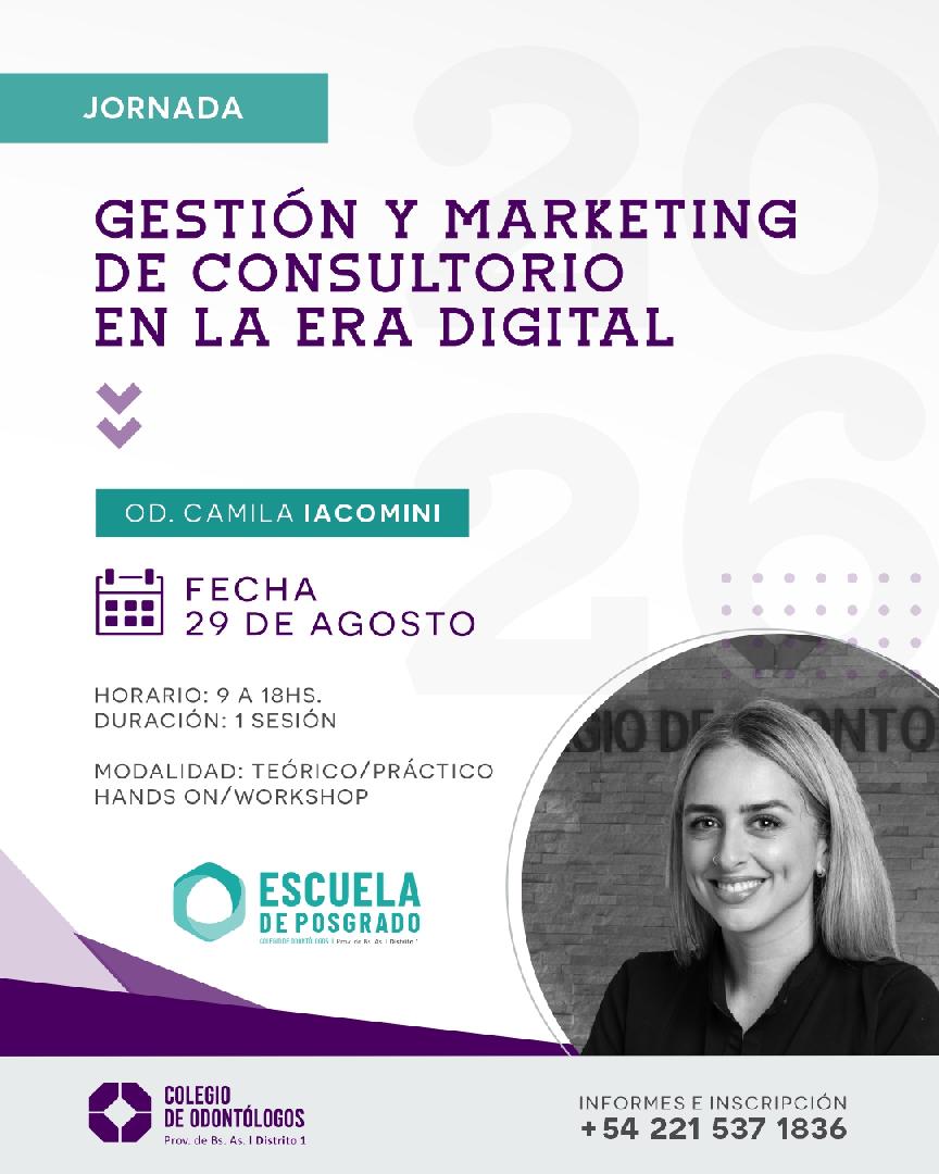 GESTIÓN Y MARKETING DE CONSULTORIO EN LA ERA DIGITAL