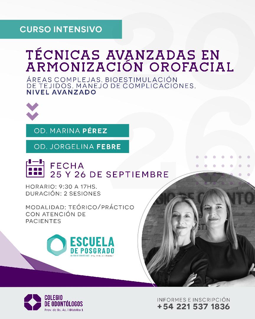 TÉCNICAS AVANZADAS EN ARMONIZACIÓN OROFACIAL .  NIVEL AVANZADO