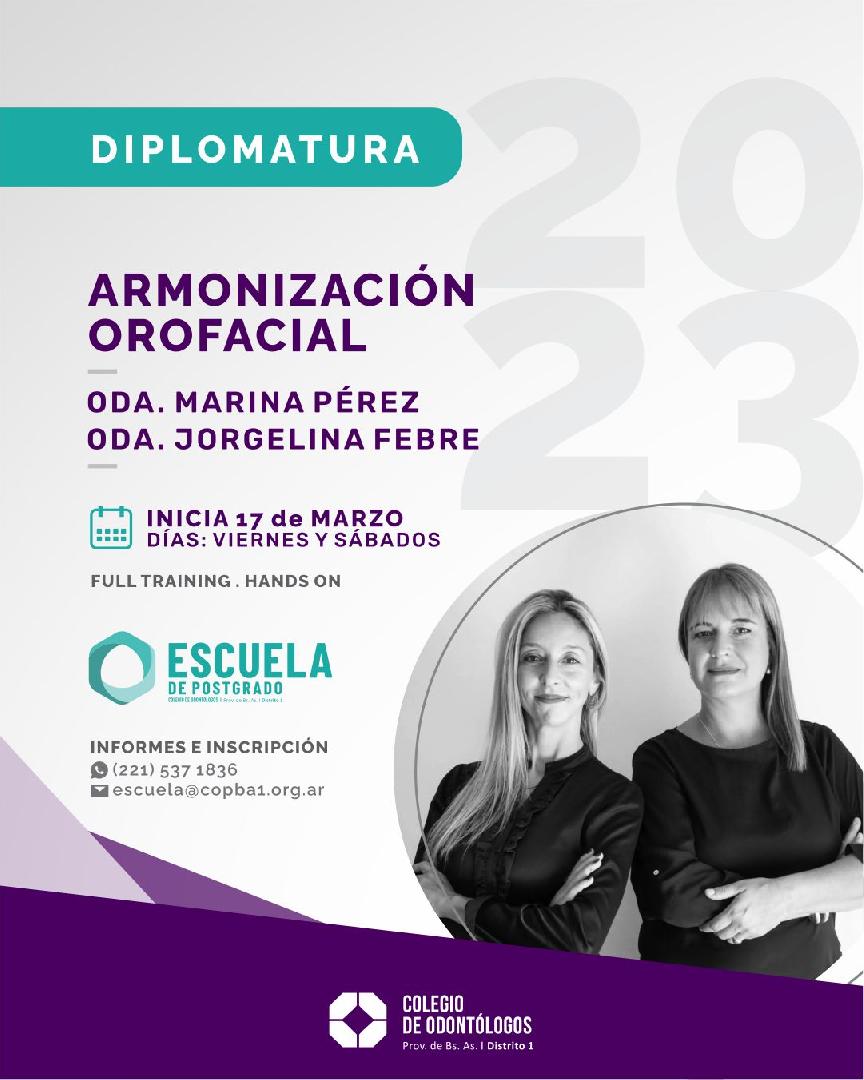 DIPLOMATURA EN ARMONIZACIÓN OROFACIAL