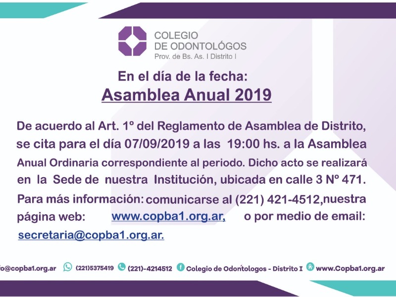 Asamblea Anual 