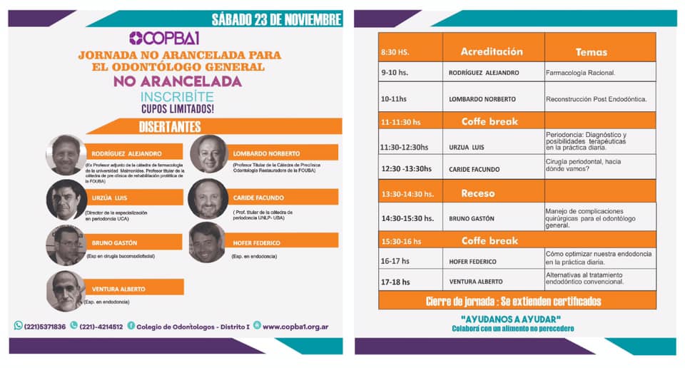 ÚLTIMA JORNADA NO ARANCELADA DEL AÑO